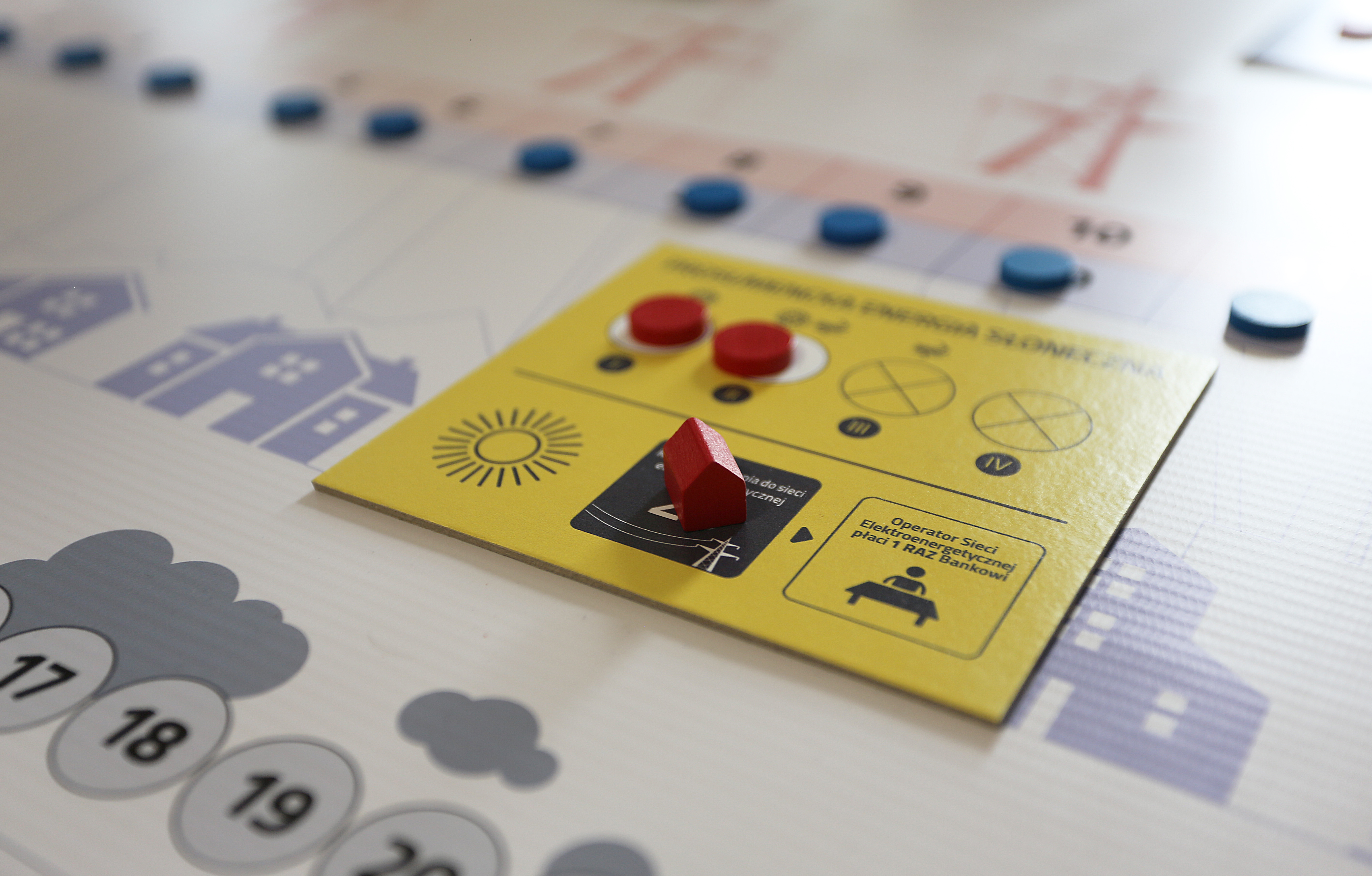 Green technologies proposed by technology start-ups are often counter-effective, as they still depend on outdated infrastructur. On the picture: a card representing prosumer solar energy production.